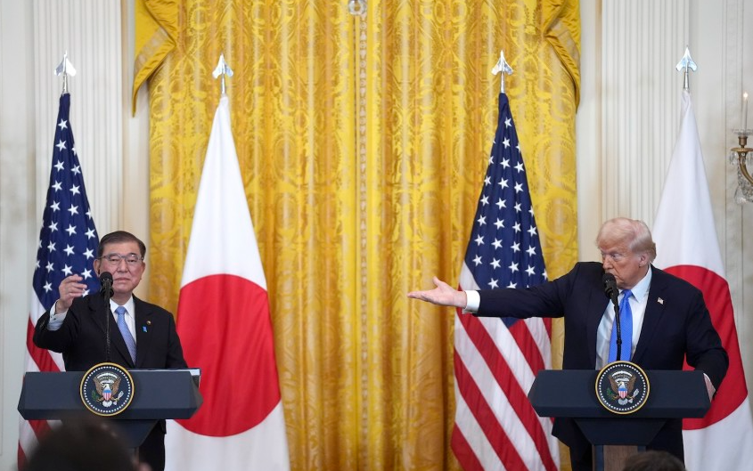 50.1% of Japanese give high marks to Ishiba-Trump summit: poll